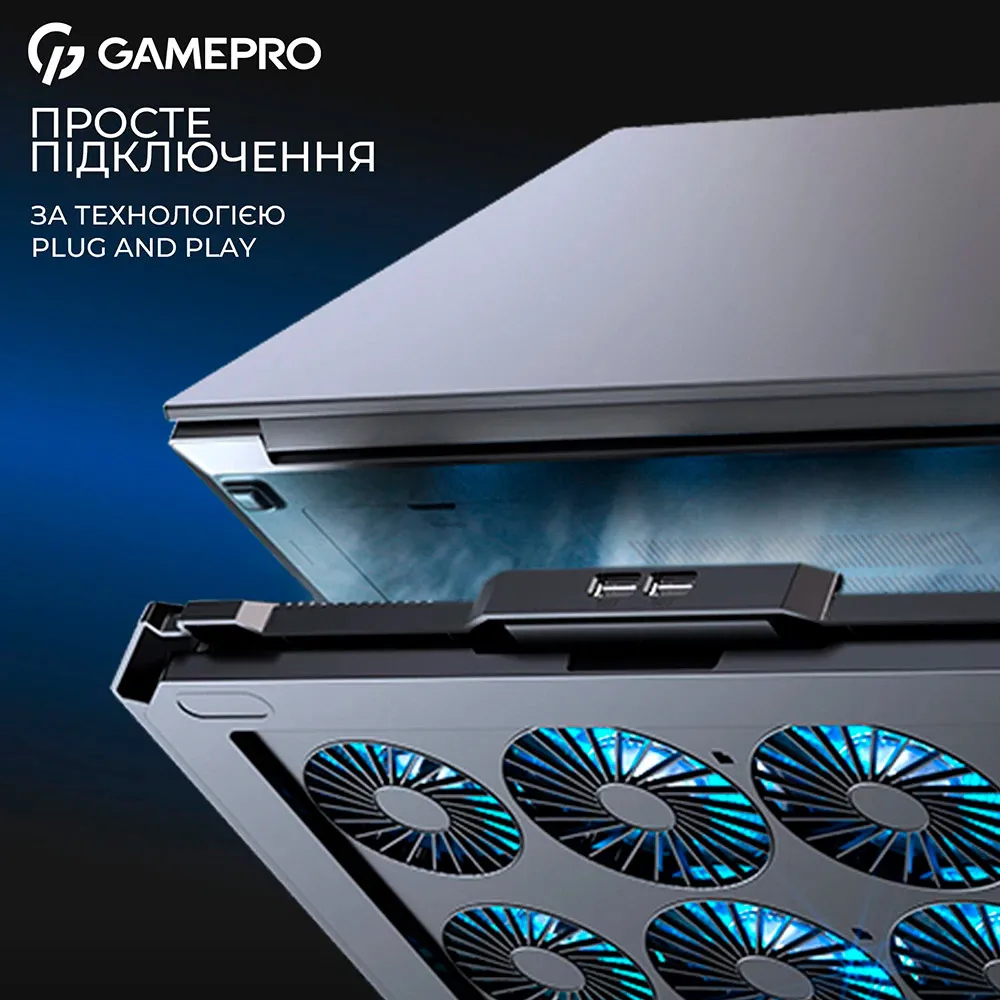 Охолоджуюча підставка для ноутбука GamePro CP795 - мініатюра 13