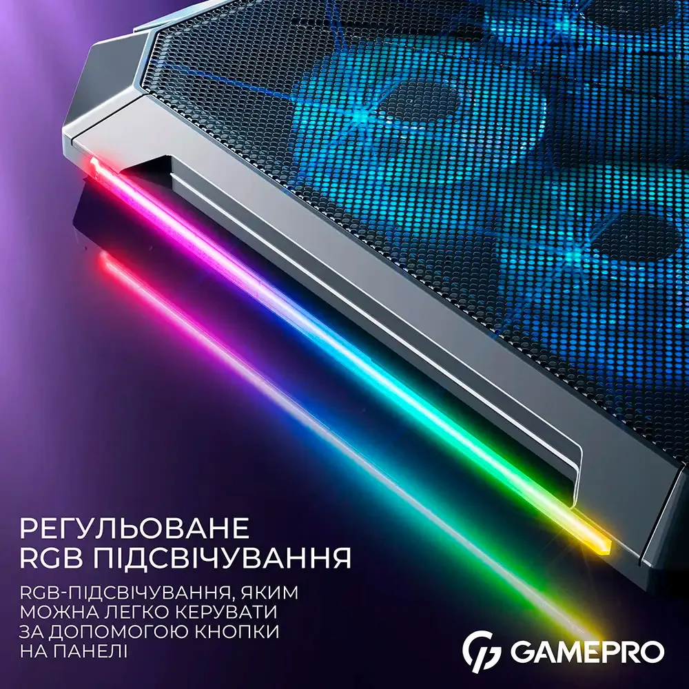 Охолоджуюча підставка для ноутбука GamePro CP795 - мініатюра 14