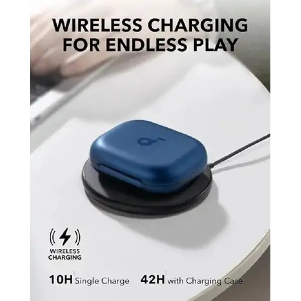 Bluetooth-гарнітура Anker SoundCore AeroFit 2 Blue (A3874G31) - мініатюра 6