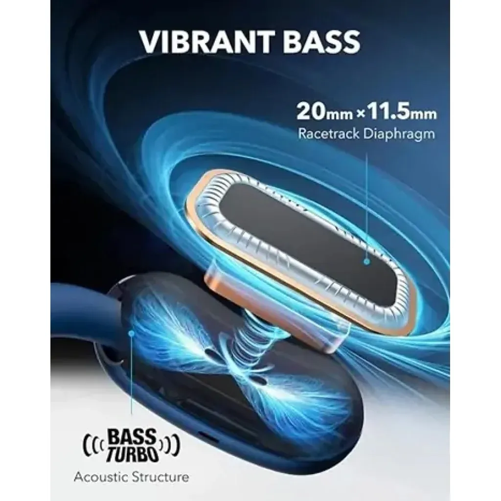 Bluetooth-гарнітура Anker SoundCore AeroFit 2 Blue (A3874G31) - мініатюра 8