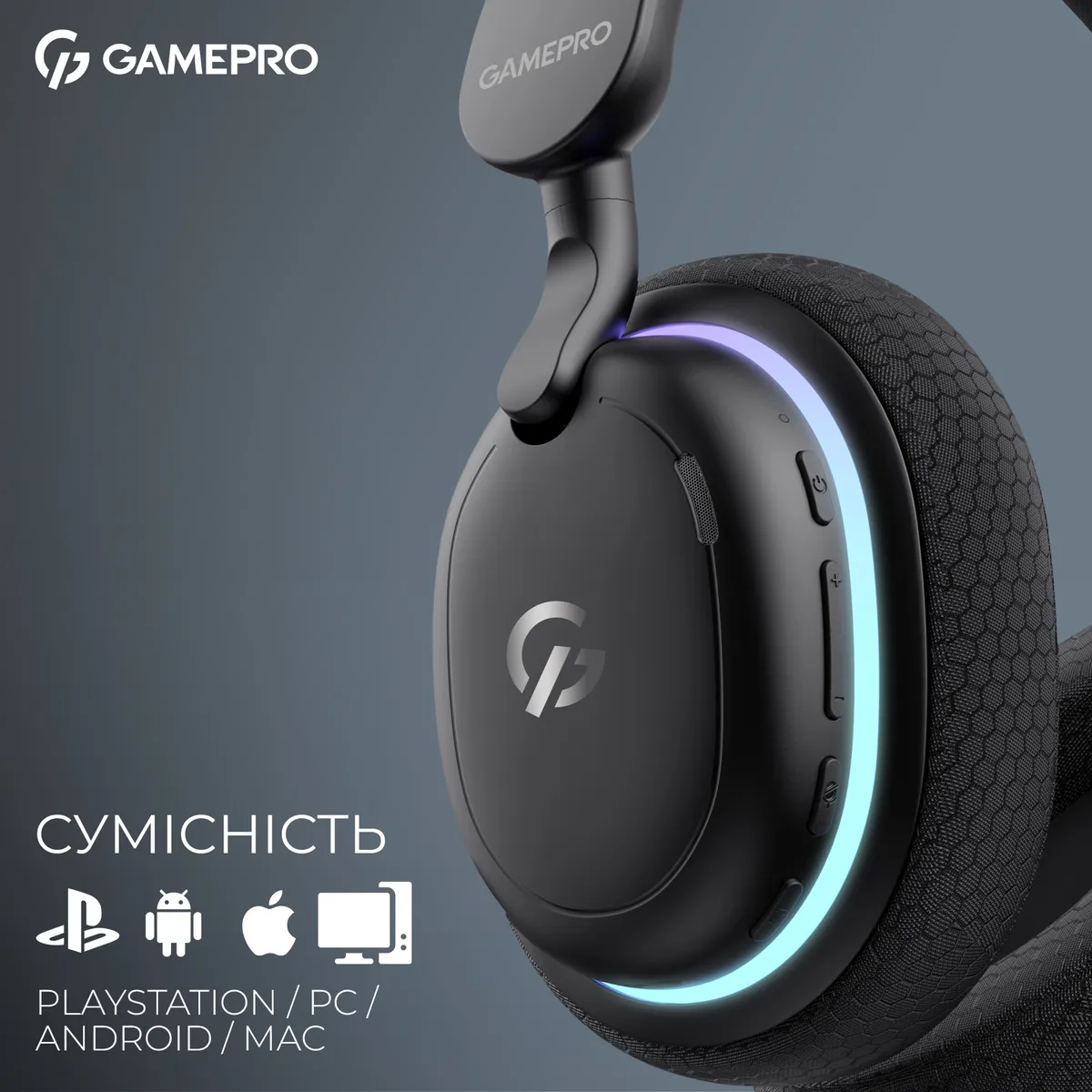 Гарнітура GamePro Asgard Bragi Black (HSW250B) - мініатюра 14