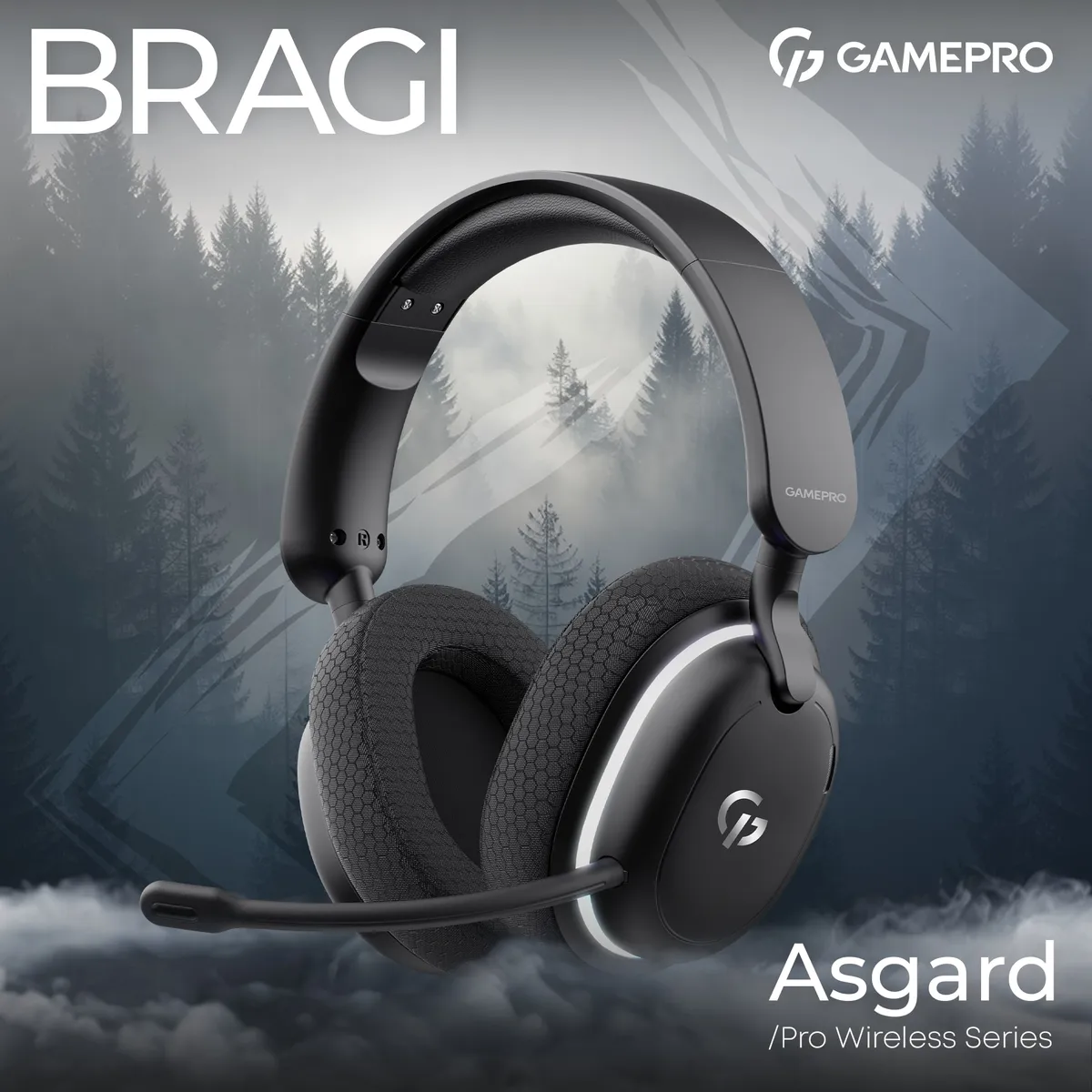 Гарнітура GamePro Asgard Bragi Black (HSW250B) - мініатюра 5