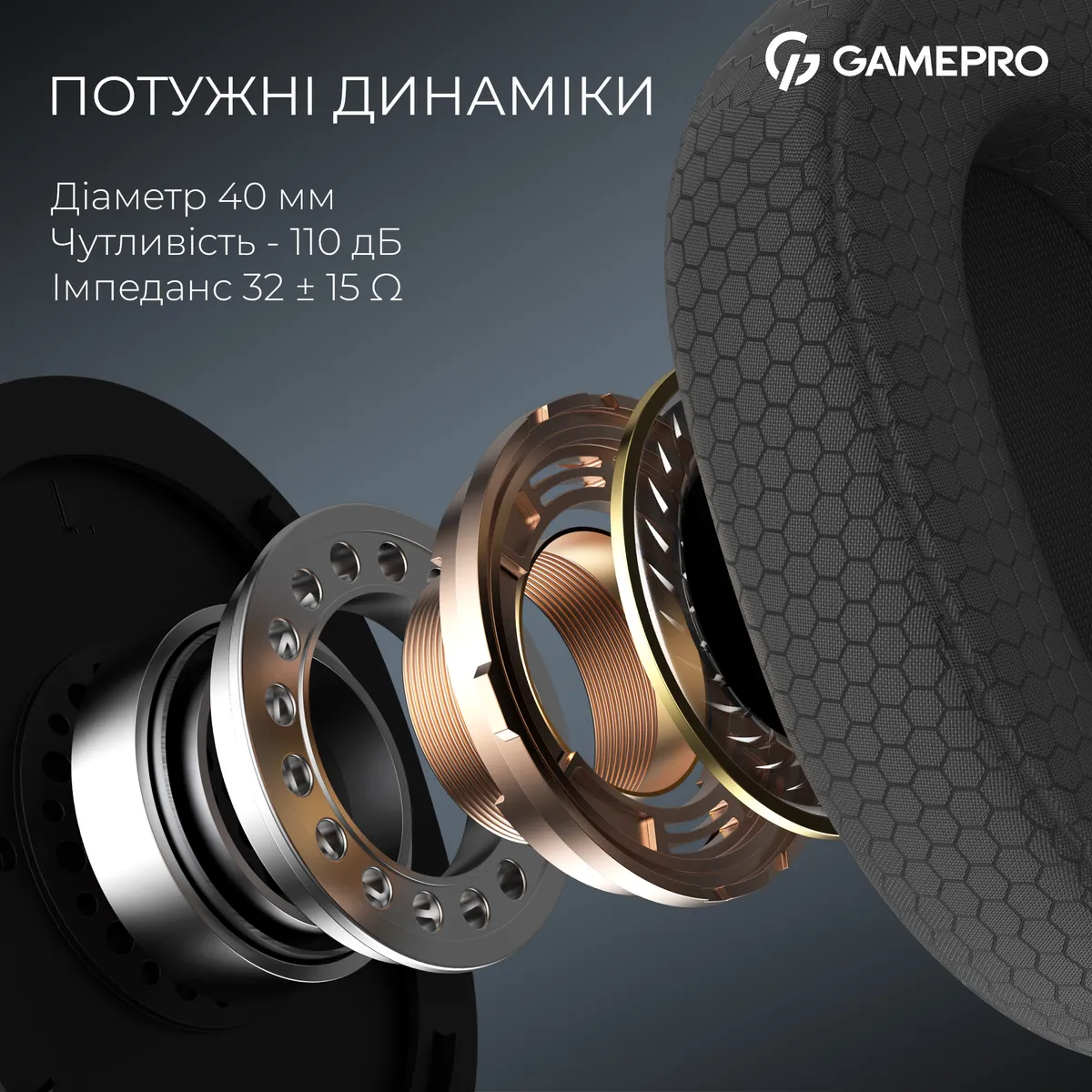 Гарнітура GamePro Asgard Bragi Black (HSW250B) - мініатюра 7
