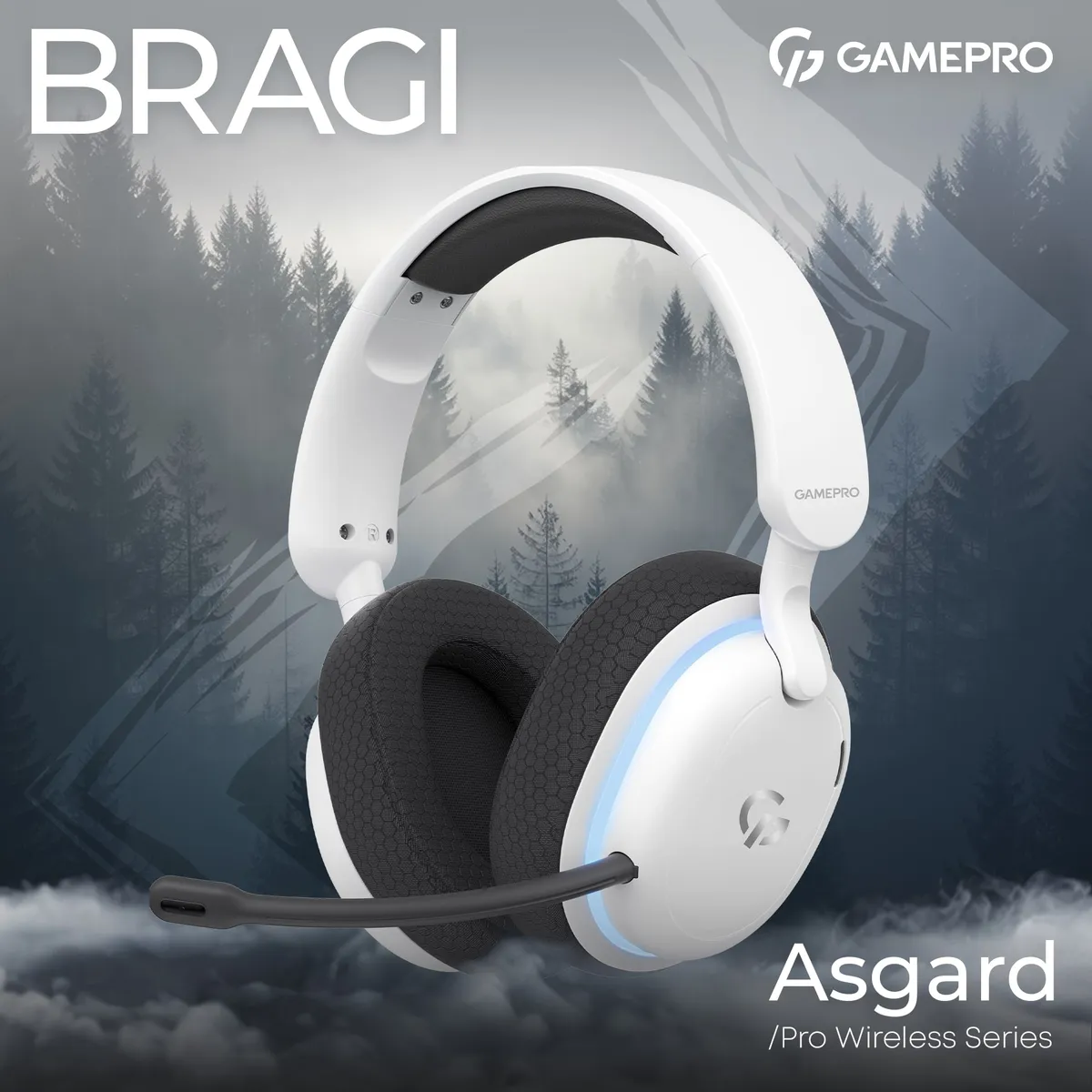 Гарнітура GamePro Asgard Bragi White (HSW250W) - мініатюра 5