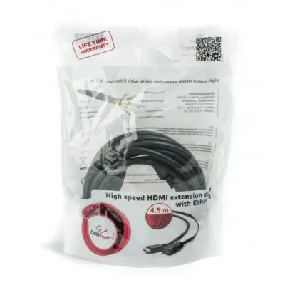 Кабель мультимедійний HDMI male to female 4.5m Cablexpert (CC-HDMI4X-15) - мініатюра 3