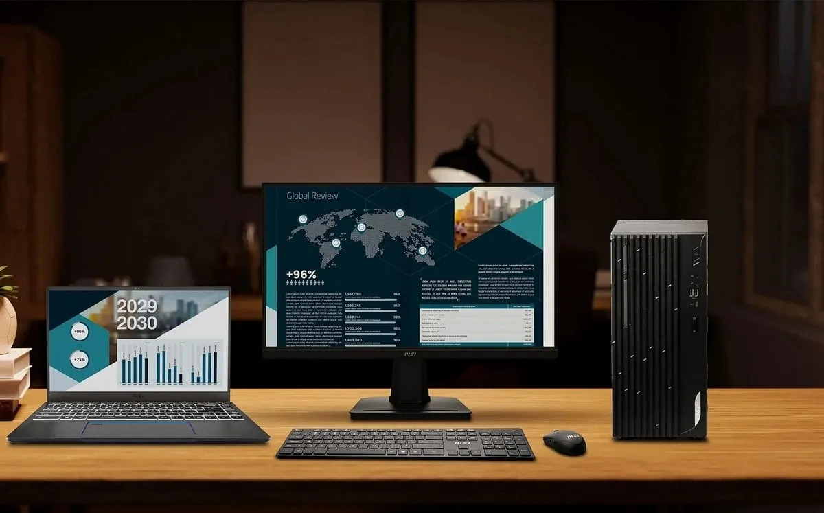 Монiтор MSI 21.5" Pro MP225V VA Black 100Hz - мініатюра 8