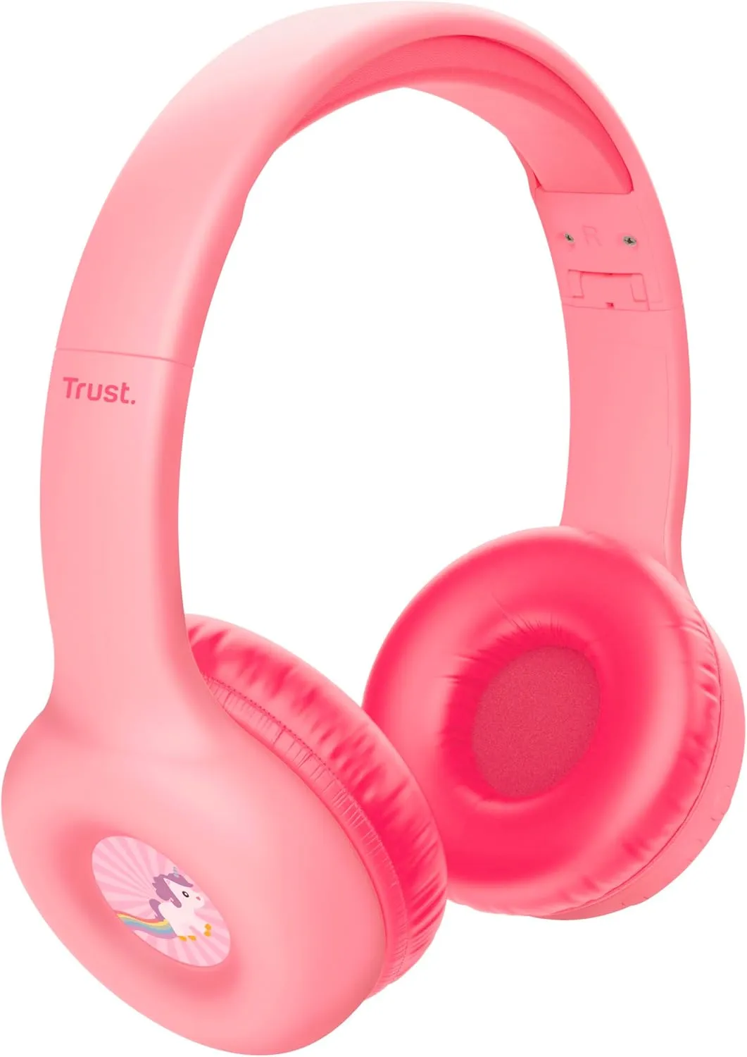 Bluetooth-гарнітура Trust On-ear Nouna Kids, Wireless Pink (25274) - мініатюра 15