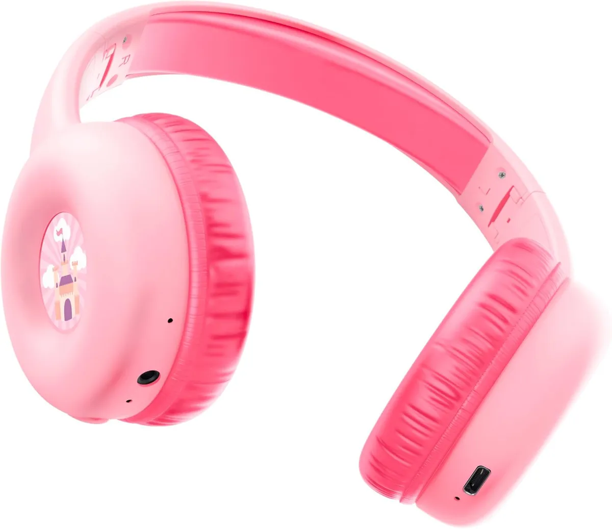 Bluetooth-гарнітура Trust On-ear Nouna Kids, Wireless Pink (25274) - мініатюра 16