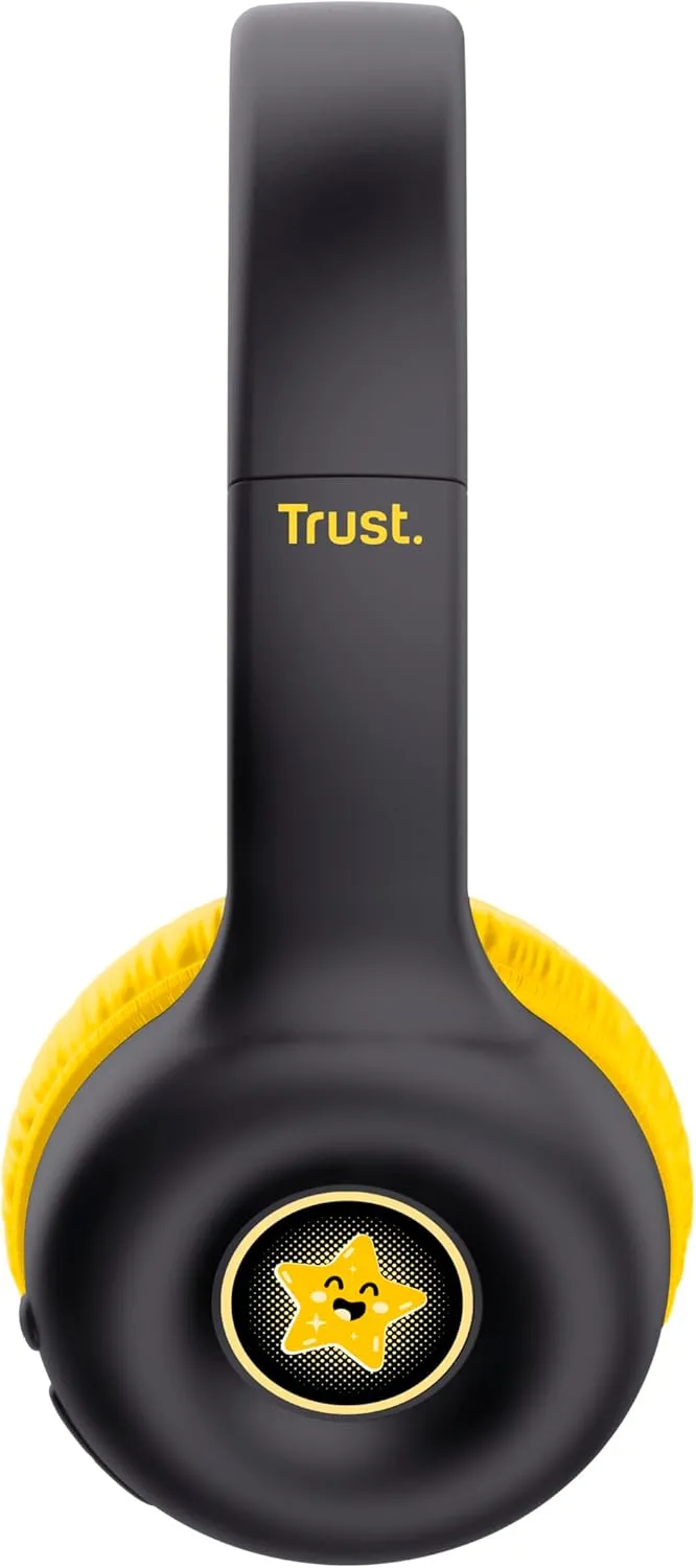 Bluetooth-гарнітура Trust On-ear Nouna Kids, Wireless Pink (25274) - мініатюра 4