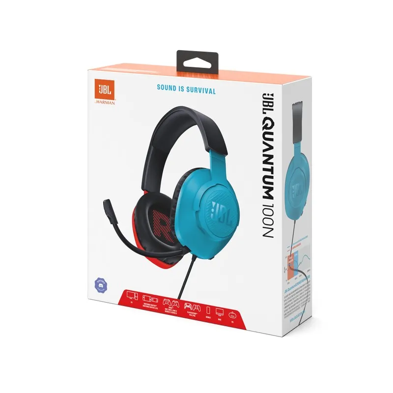 Гарнiтура JBL Quantum 100N Black (JBLQTUM100N) - мініатюра 9