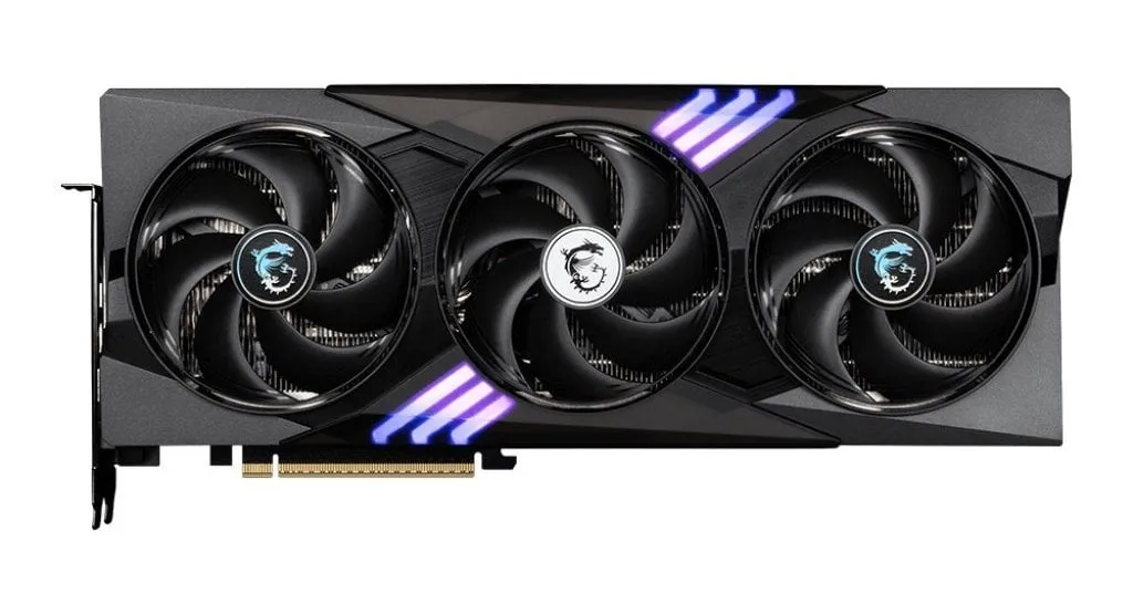 Відеокарта GF RTX 5070 12GB GDDR7 Gaming Trio OC MSI (GeForce RTX 5070 12G GAMING TRIO OC) - мініатюра 2