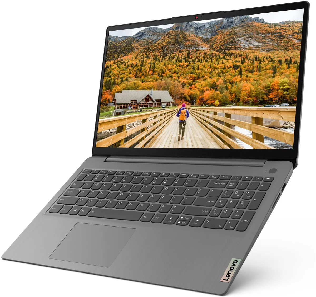 Ноутбук Lenovo IdeaPad 3 15IAU7 (82RK01A8RA) Arctic Grey - мініатюра 2