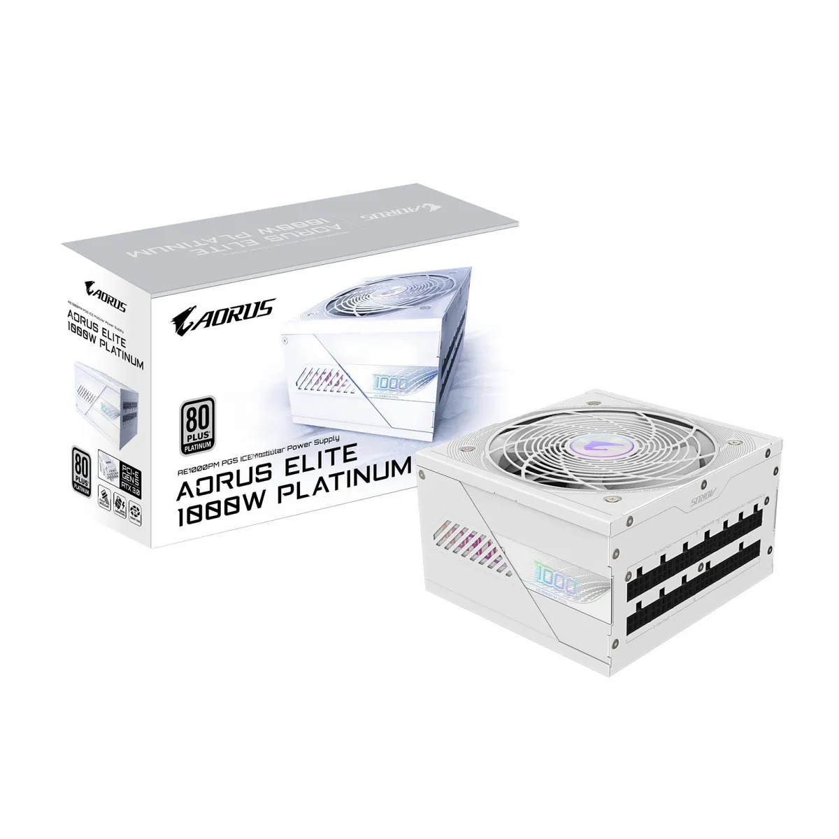 Блок живлення Gigabyte 1000W GP-AE1000PM PG5 ICE - мініатюра 7
