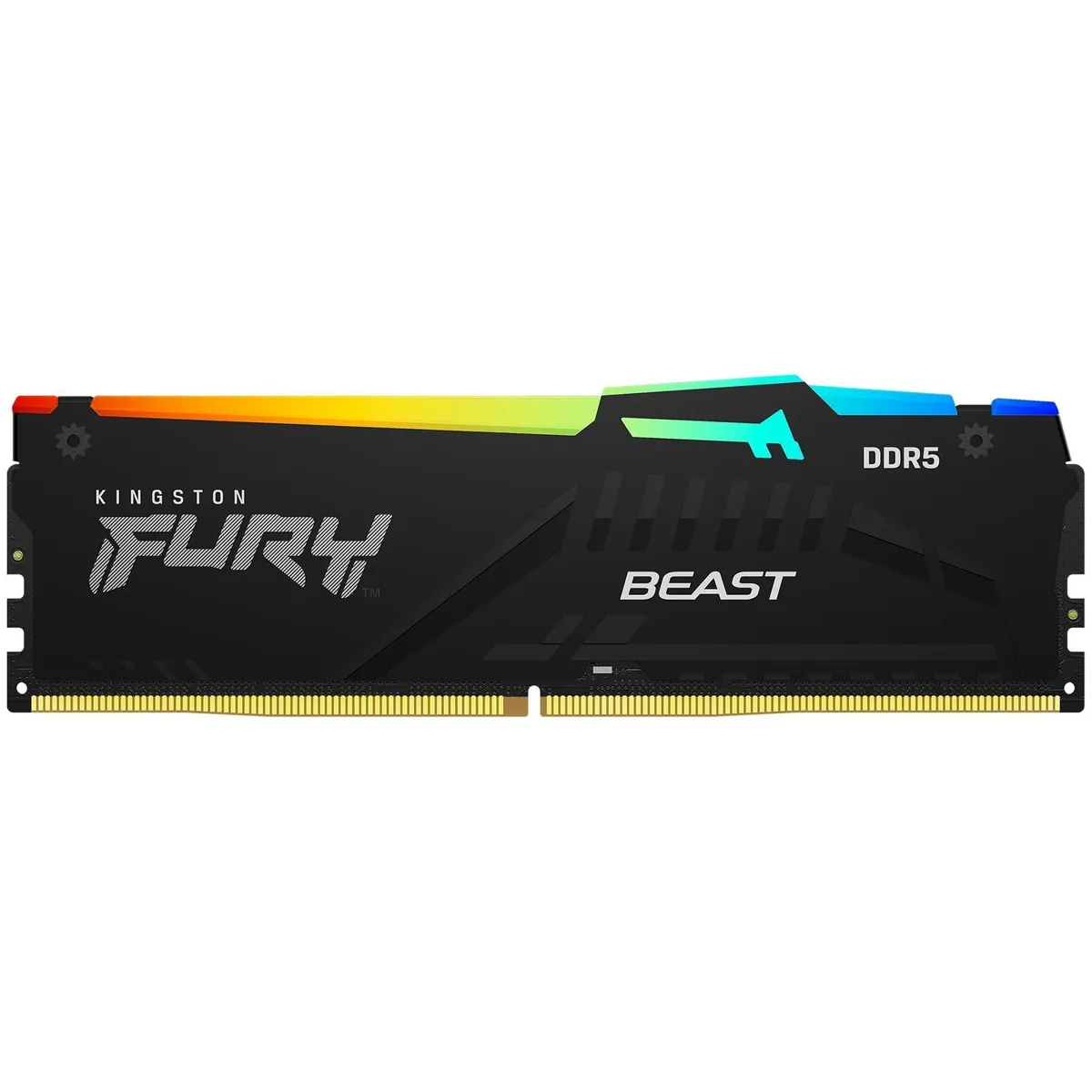 Модуль пам`яті DDR5 2x8GB/6000 Kingston Fury Beast RGB Black (KF560C36BBEAK2-16) - мініатюра 3