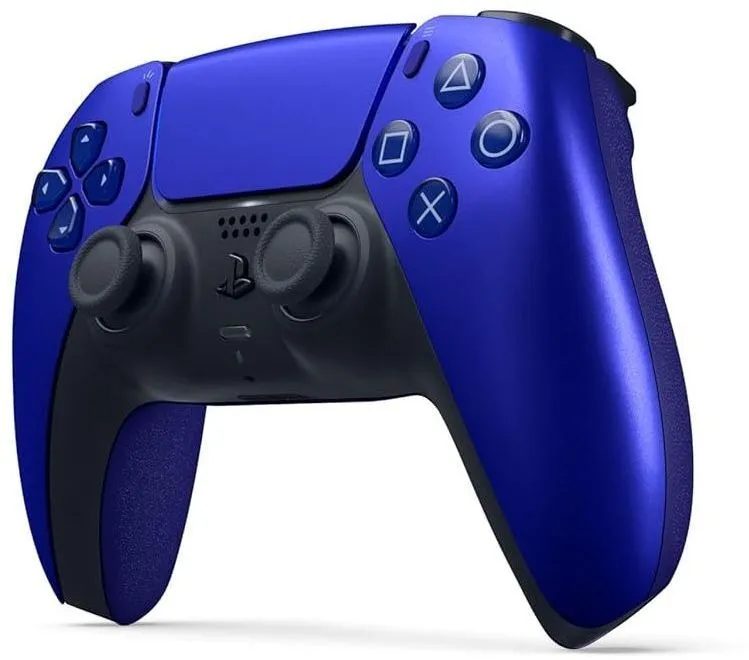Геймпад бездротовий Sony PlayStation 5 DualSense Cobalt Blue (1000040731) - мініатюра 2