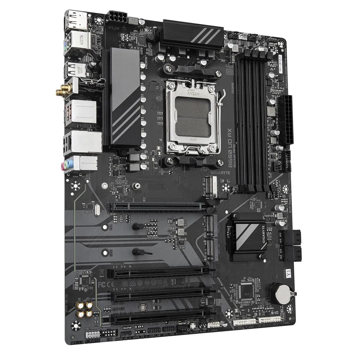 Материнська плата Gigabyte B650 UD AX Socket AM5 - мініатюра 2