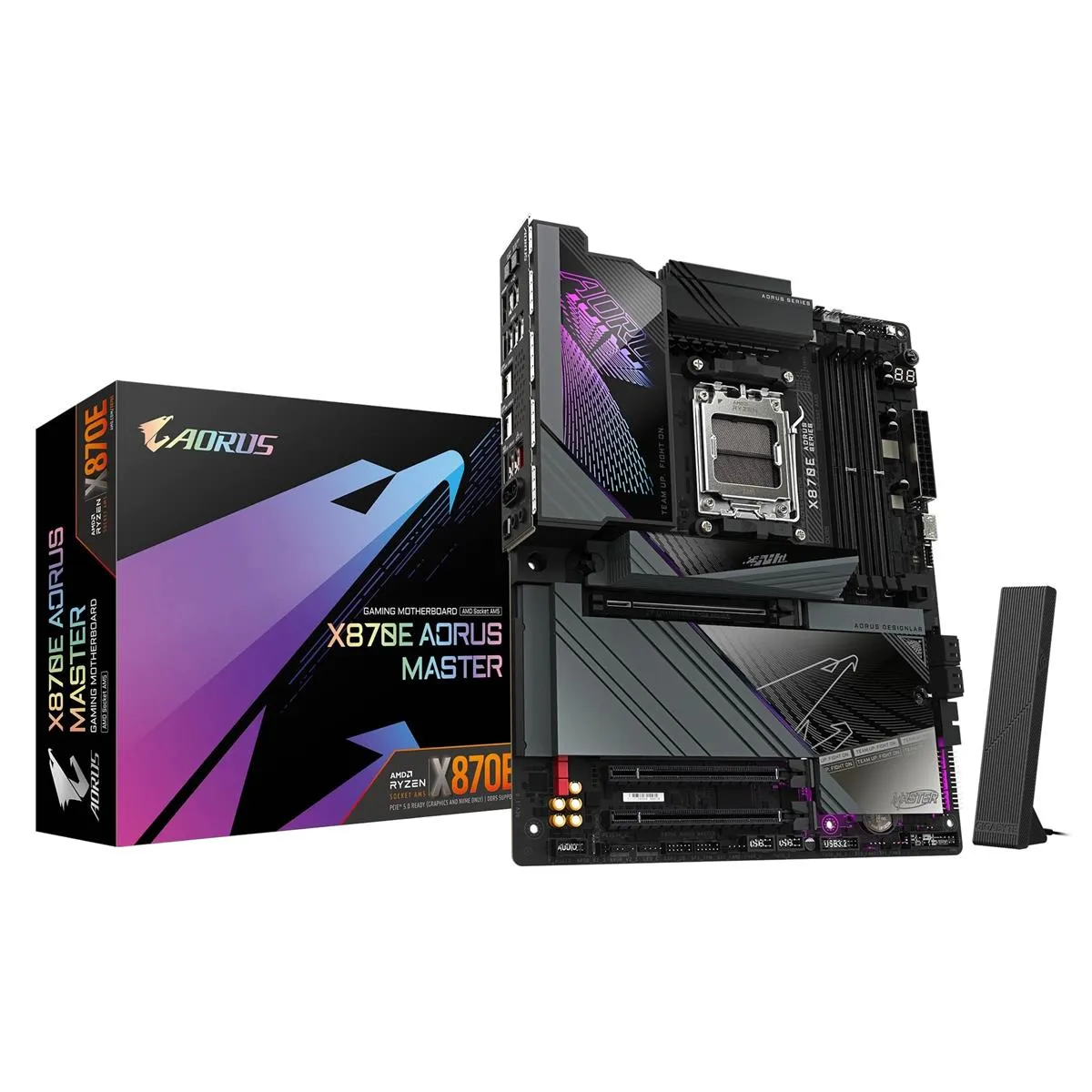 Материнська плата Gigabyte X870E Aorus Master AM5 - зображення 1