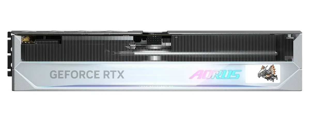 Відеокарта GF RTX 5080 16GB GDDR7 Aorus Master Ice Gigabyte (GV-N5080AORUSM ICE-16GD) - мініатюра 8