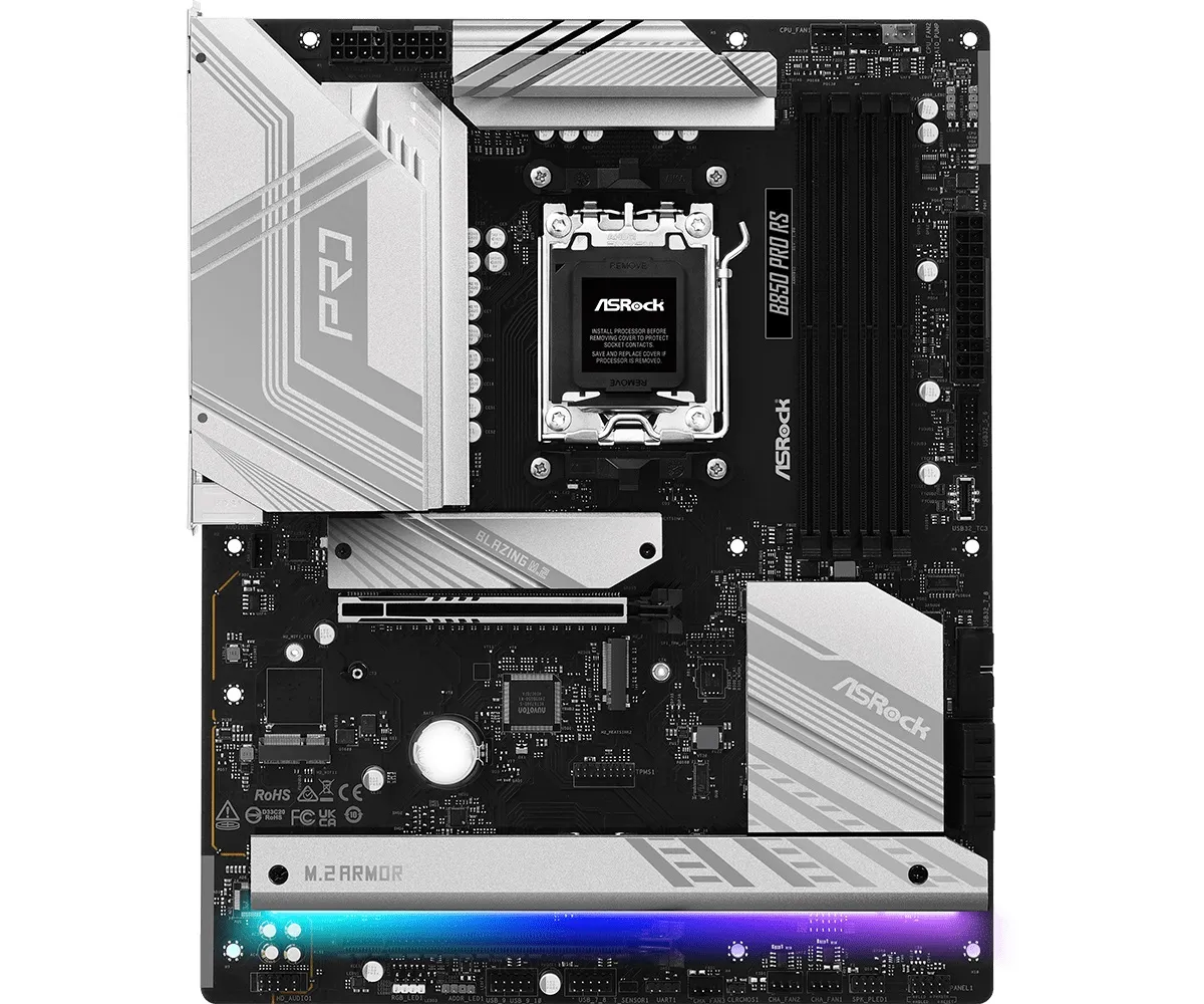 Материнська плата ASRock B850 Pro RS Socket AM5 - мініатюра 2