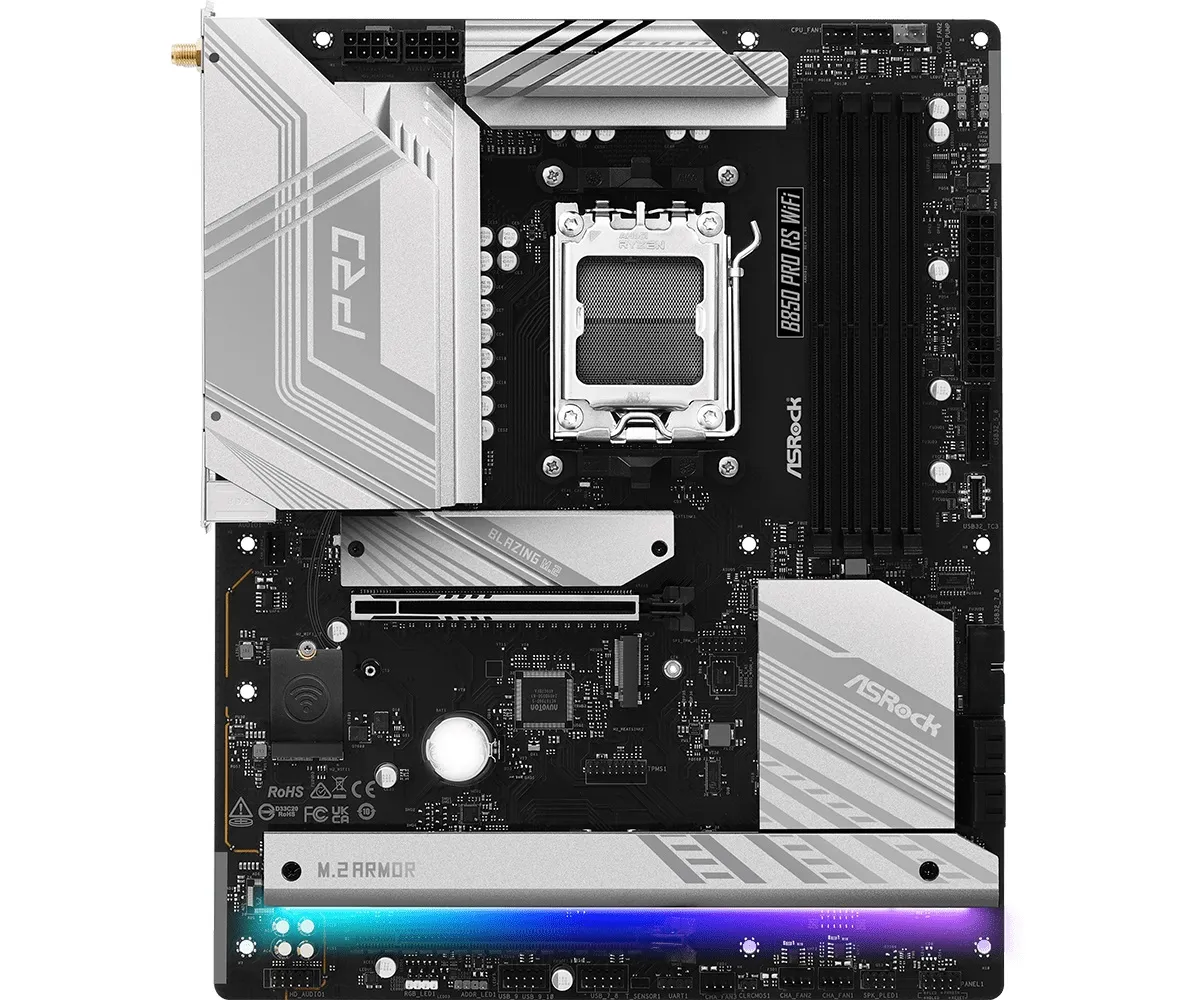 Материнська плата ASRock B850 Pro RS WiFi Socket AM5 - мініатюра 3