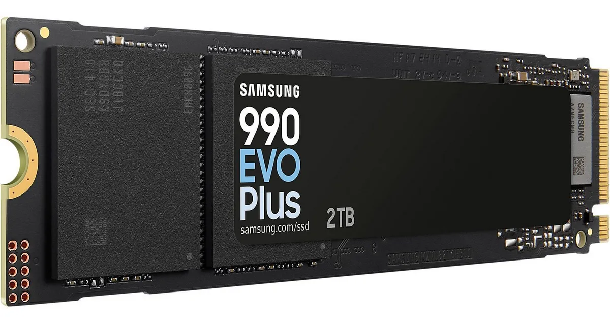 Накопичувач SSD  2ТB Samsung 990 EVO Plus M.2 2280 PCIe 5.0 x2 NVMe V-NAND TLC (MZ-V9S2T0BW) - мініатюра 3