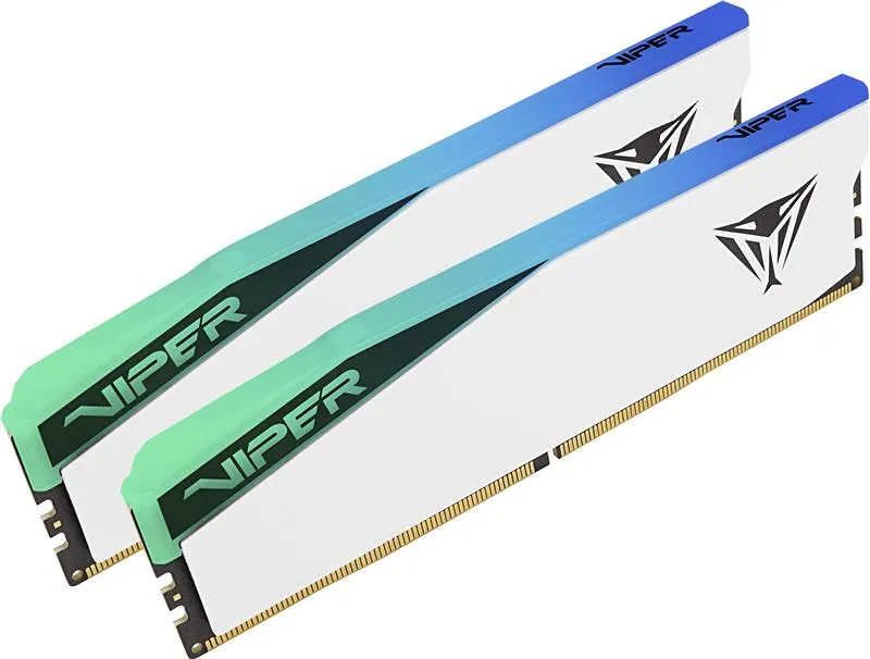 Модуль пам`яті DDR5 2x16GB/6400 Patriot Viper Elite 5 RGB (PVER532G64C32KW) - мініатюра 6