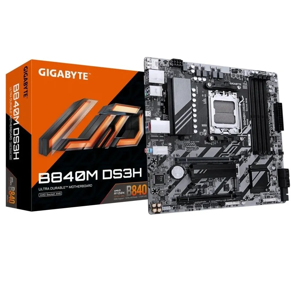 Материнська плата Gigabyte B840M DS3H Socket AM5 - зображення 1