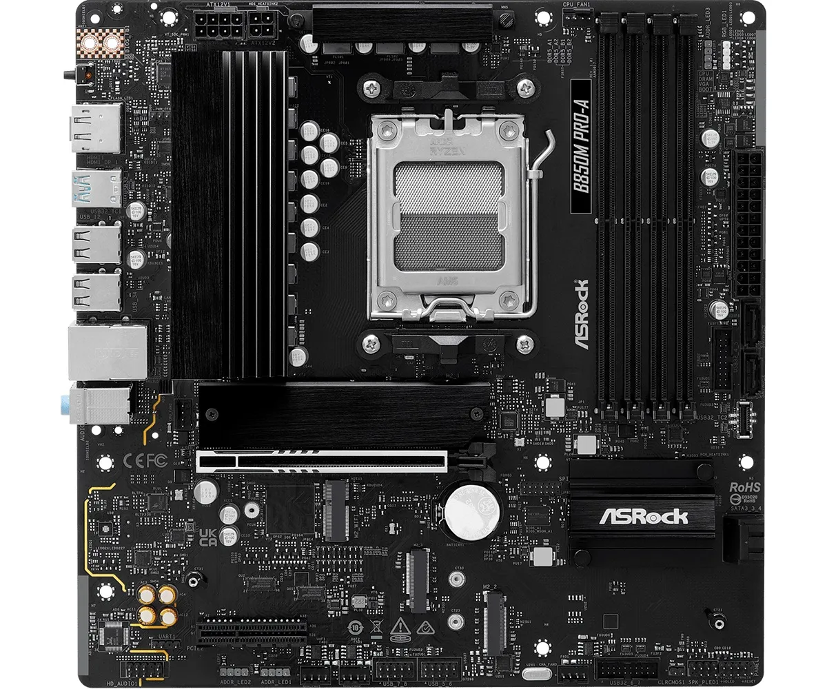 Материнська плата ASRock B850M Pro-A Socket AM5 - мініатюра 3