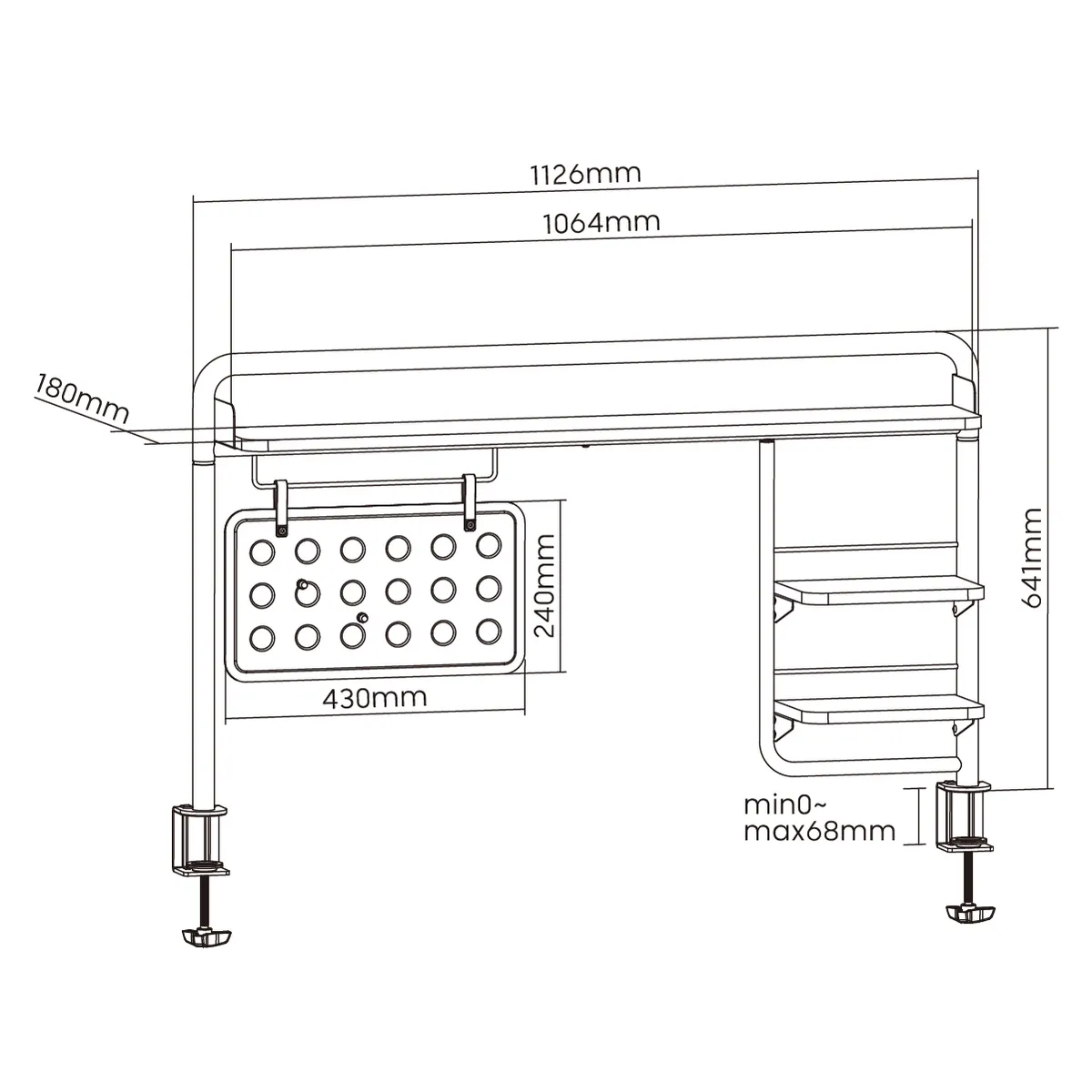 Органайзер OfficePro DS253B Black - мініатюра 11
