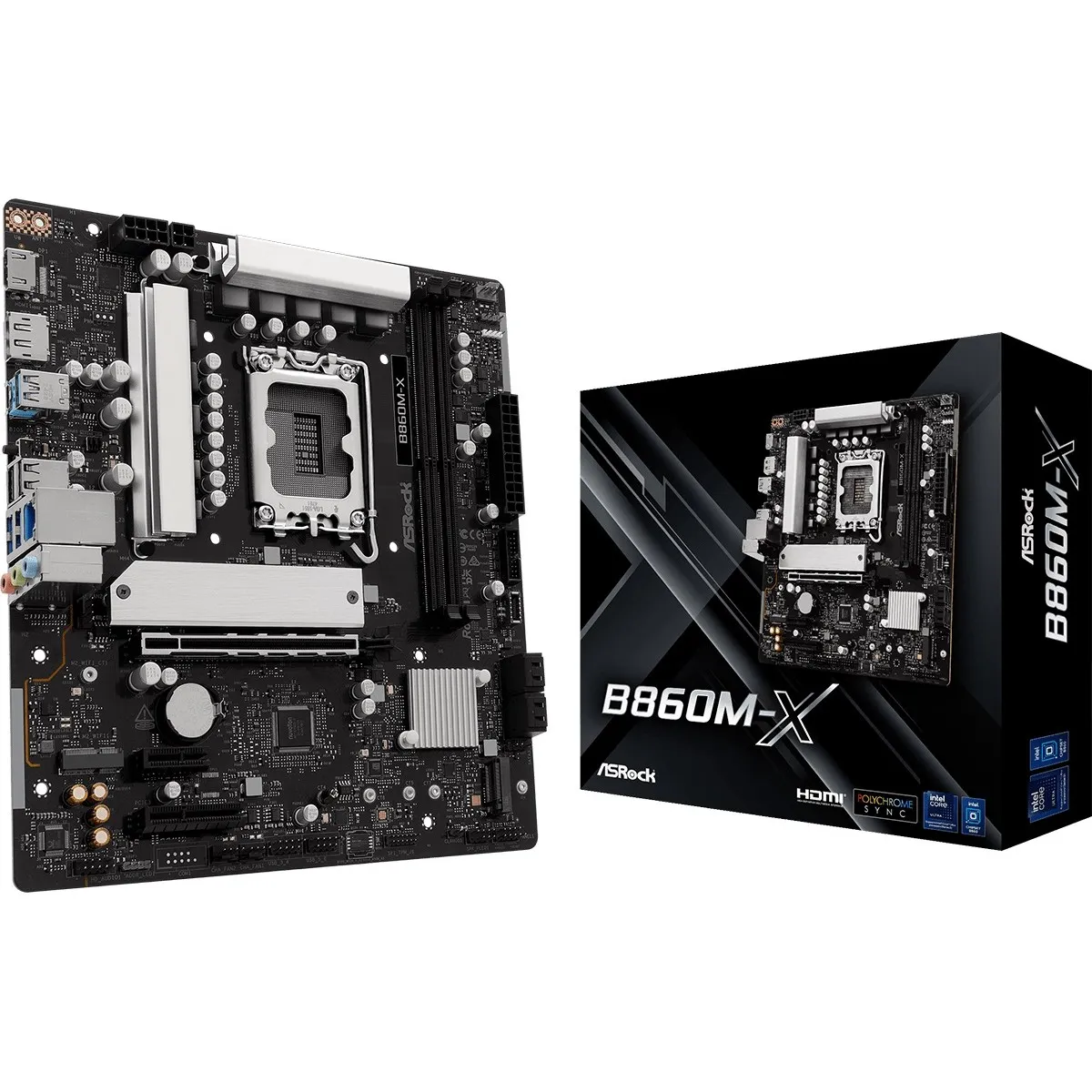 Материнська плата ASRock B860M-X Socket 1851 - зображення 1