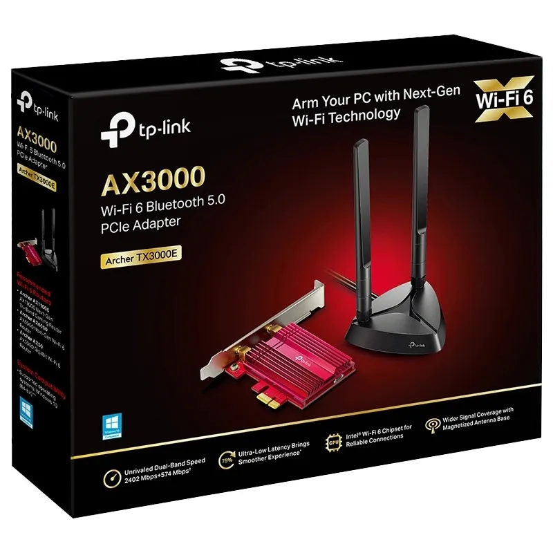 Бездротовий адаптер TP-Link Archer TX3000E - мініатюра 9