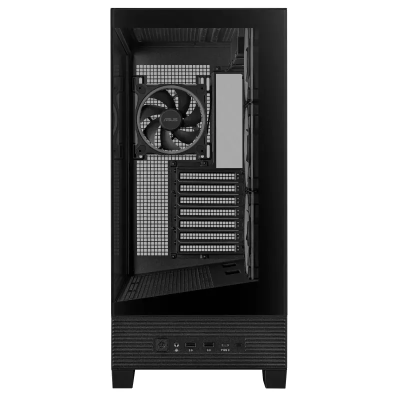 Корпус Asus A31 Plus Black Tempered Glass без БЖ (90DC00R0-B19000) - мініатюра 12