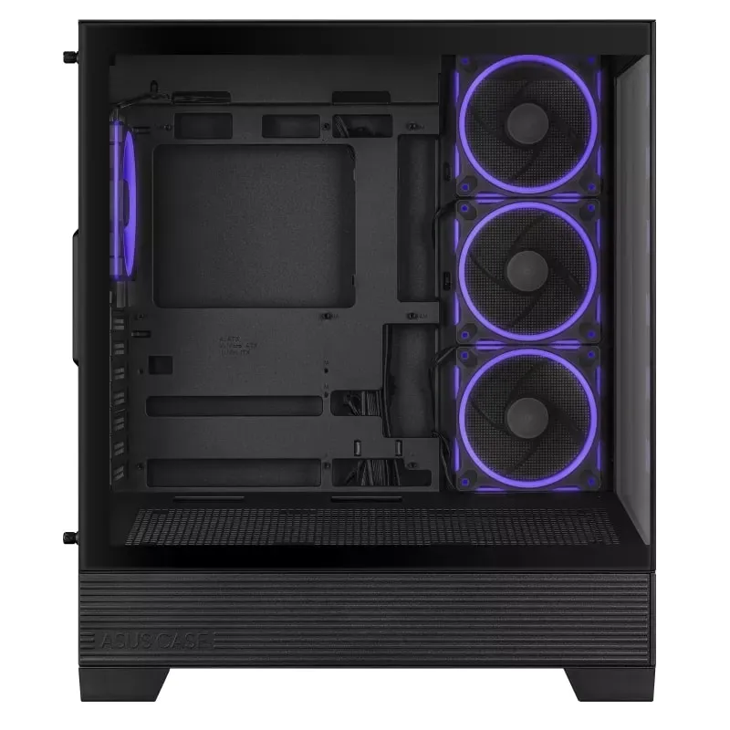 Корпус Asus A31 Plus Black Tempered Glass без БЖ (90DC00R0-B19000) - мініатюра 8