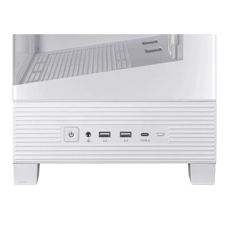 Корпус Asus A31 Plus White Tempered Glass без БЖ (90DC00R3-B19000) - мініатюра 10