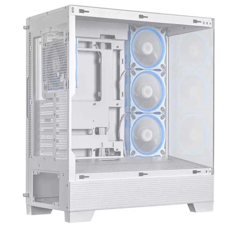 Корпус Asus A31 Plus White Tempered Glass без БЖ (90DC00R3-B19000) - мініатюра 13