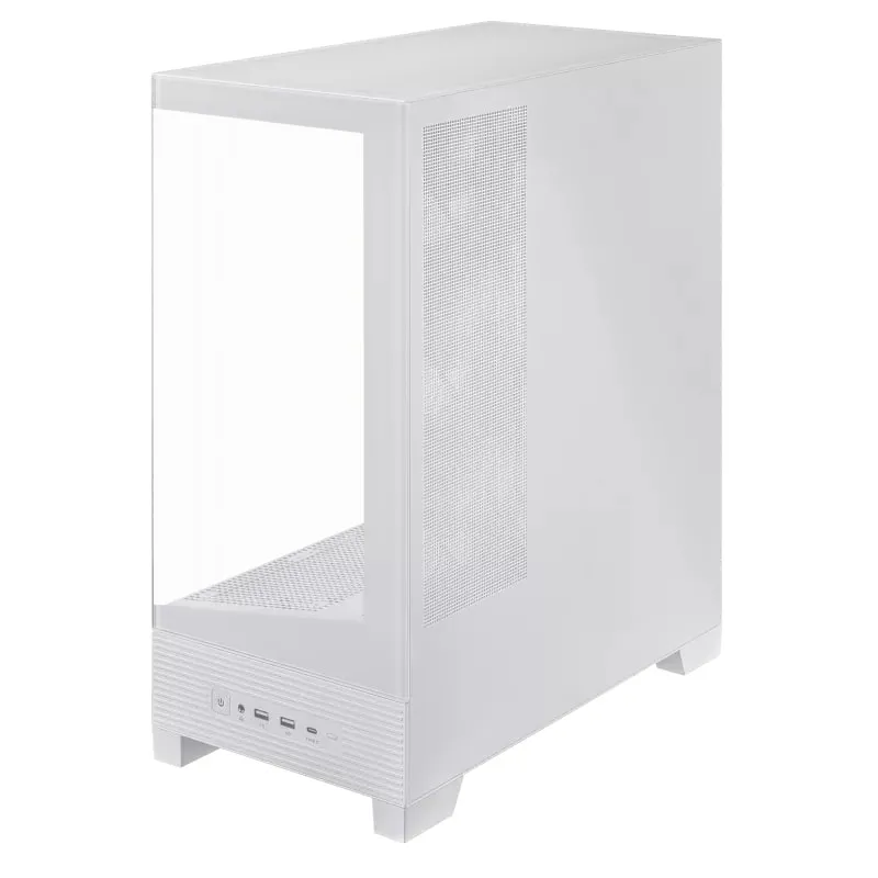 Корпус Asus A31 Plus White Tempered Glass без БЖ (90DC00R3-B19000) - мініатюра 7