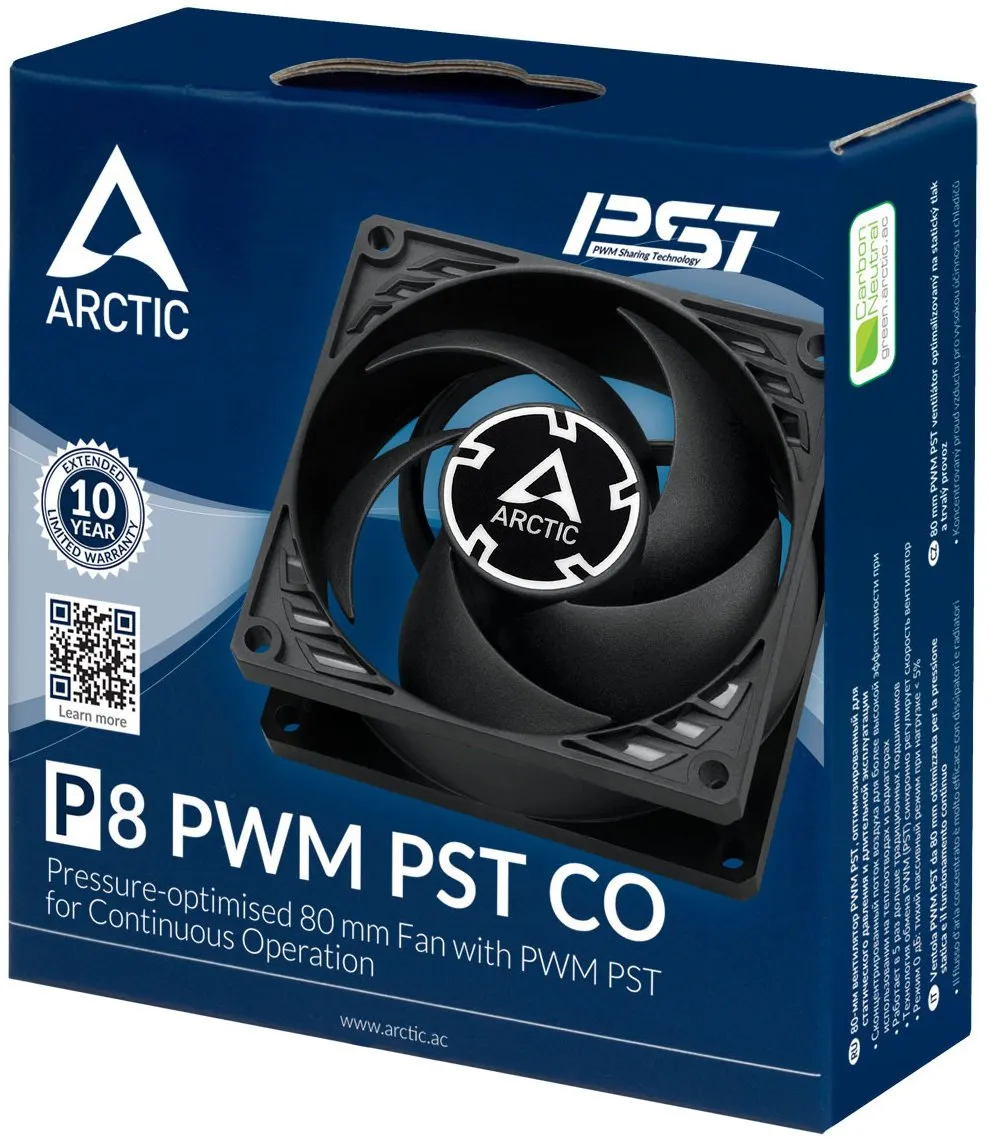 Вентилятор Arctic P8 PWM PST CO (ACFAN00151A) - мініатюра 5
