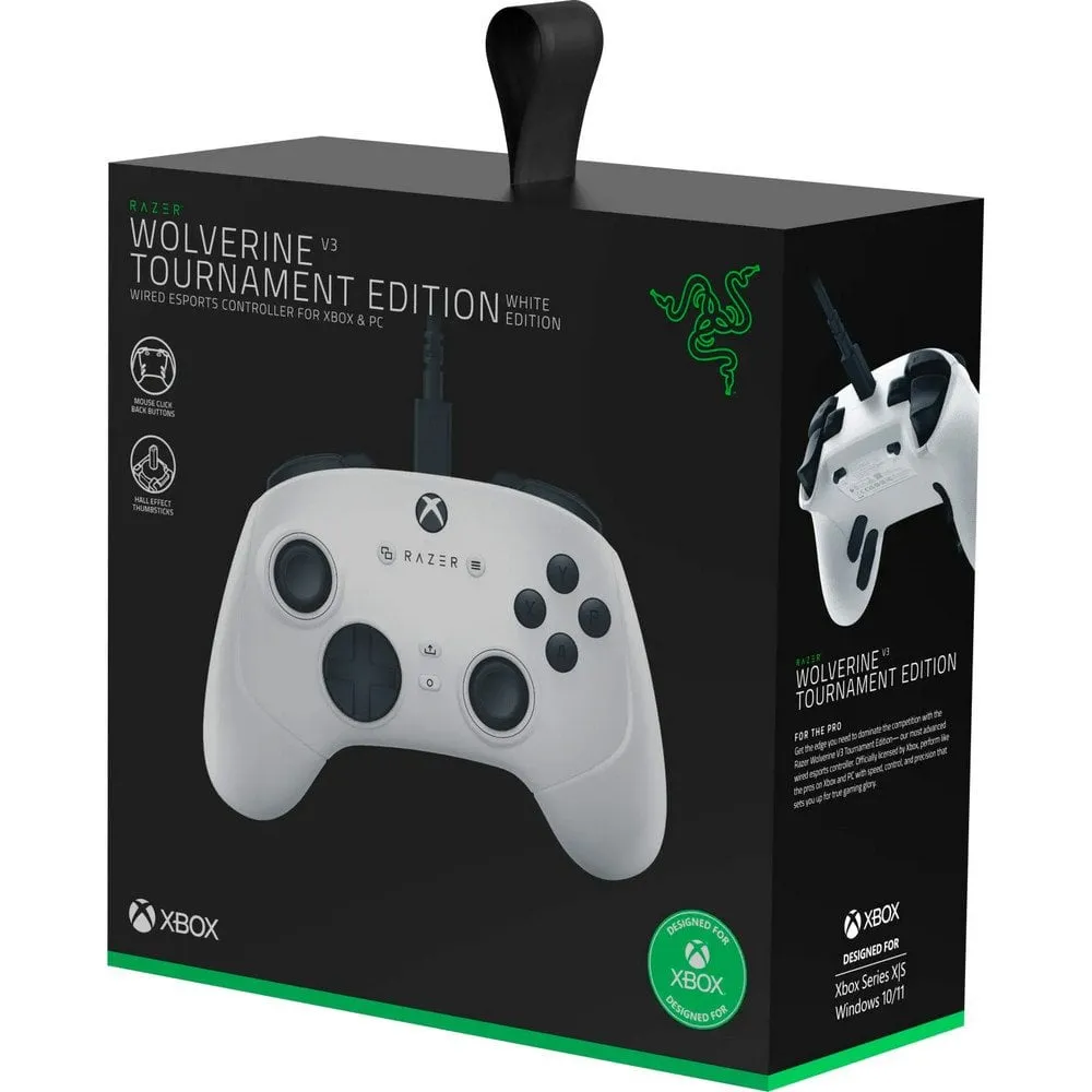 Геймпад Razer Wolverine V3 Tournament Edition White (RZ06-05210200-R3M1) - мініатюра 7