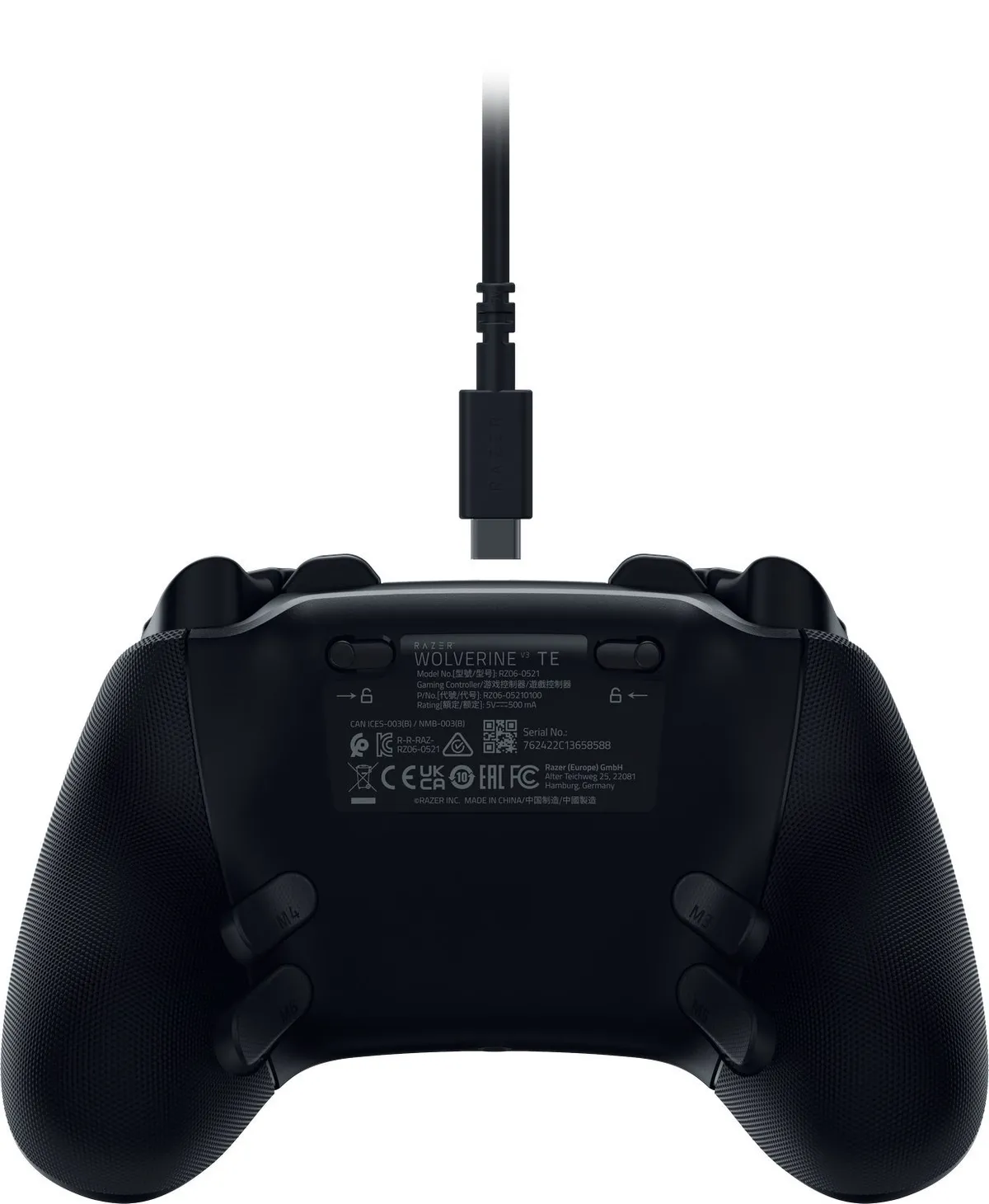 Геймпад Razer Wolverine V3 Tournament Edition Black (RZ06-05210100-R3M1) - мініатюра 2