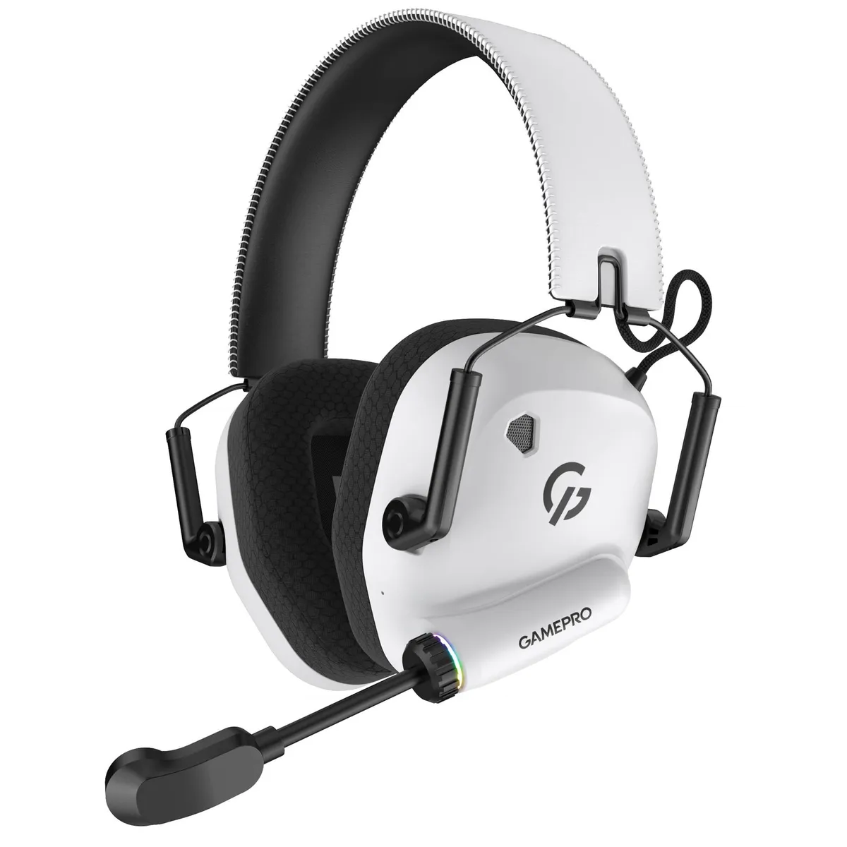 Бездротова ігрова гарнітура Gamepro Genesis Mercury Pro (HSW120W) 3-Mode - зображення 1