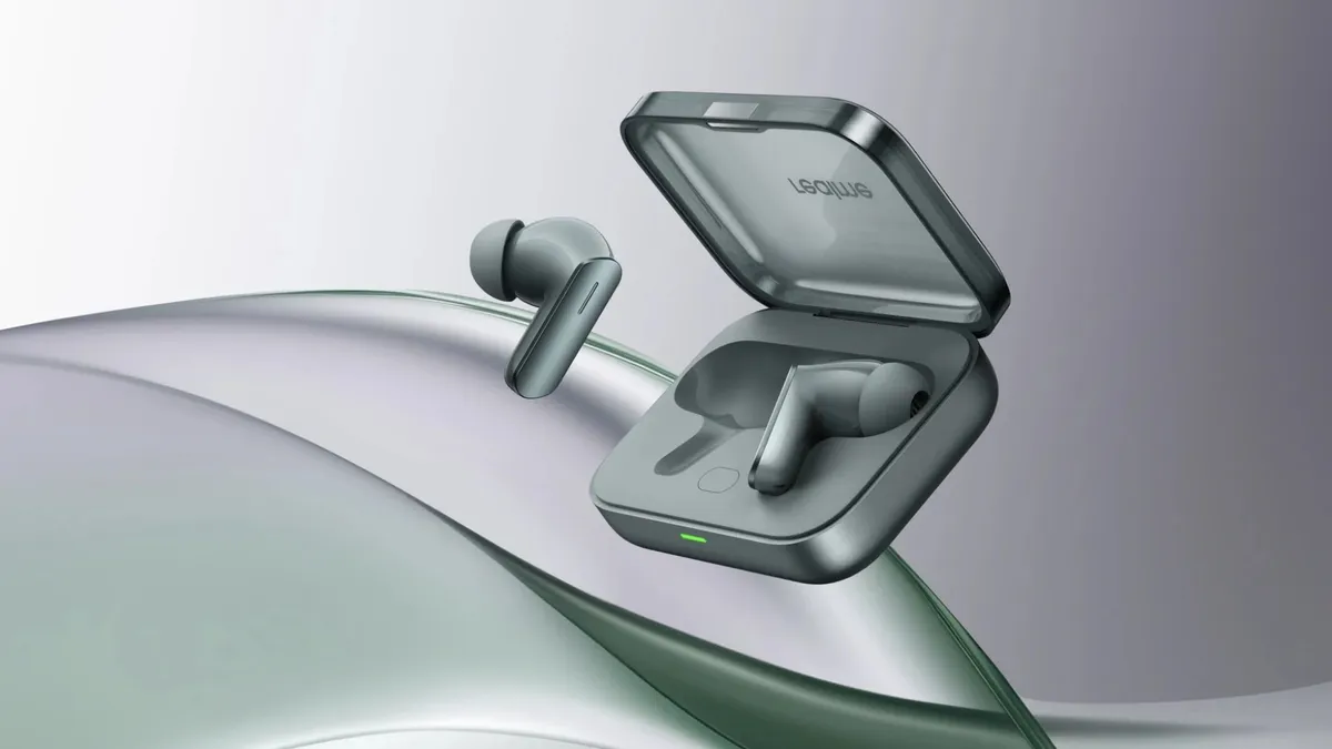 Bluetooth-гарнітура Realme Buds Air 7 Moss Green_EU - мініатюра 5