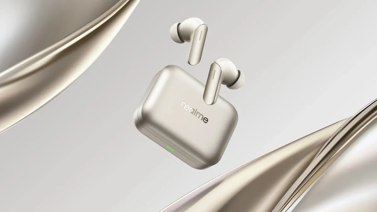 Bluetooth-гарнітура Realme Buds Air 7 Ivory Gold_EU - мініатюра 5