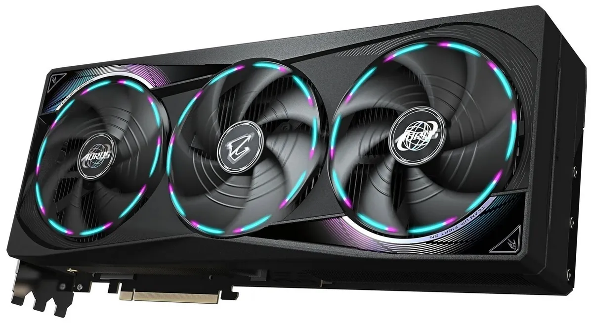 Відеокарта GF RTX 5070 Ti 16GB GDDR7 Aorus Master Gigabyte (GV-N507TAORUS M-16GD) - мініатюра 5