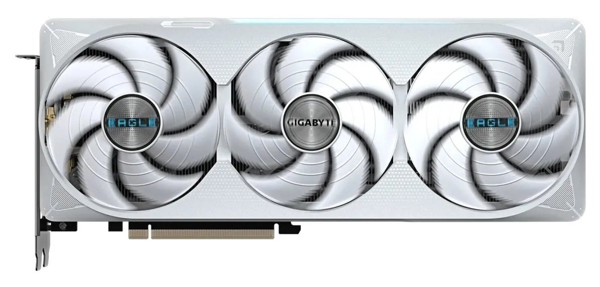 Відеокарта GF RTX 5070 Ti 16GB GDDR7 Eagle OC Ice Gigabyte (GV-N507TEAGLEOC ICE-16GD) - зображення 1