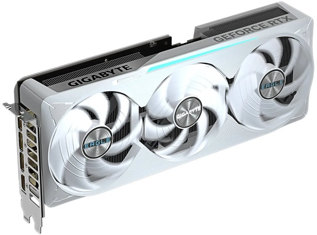 Відеокарта GF RTX 5070 Ti 16GB GDDR7 Eagle OC Ice Gigabyte (GV-N507TEAGLEOC ICE-16GD) - мініатюра 2