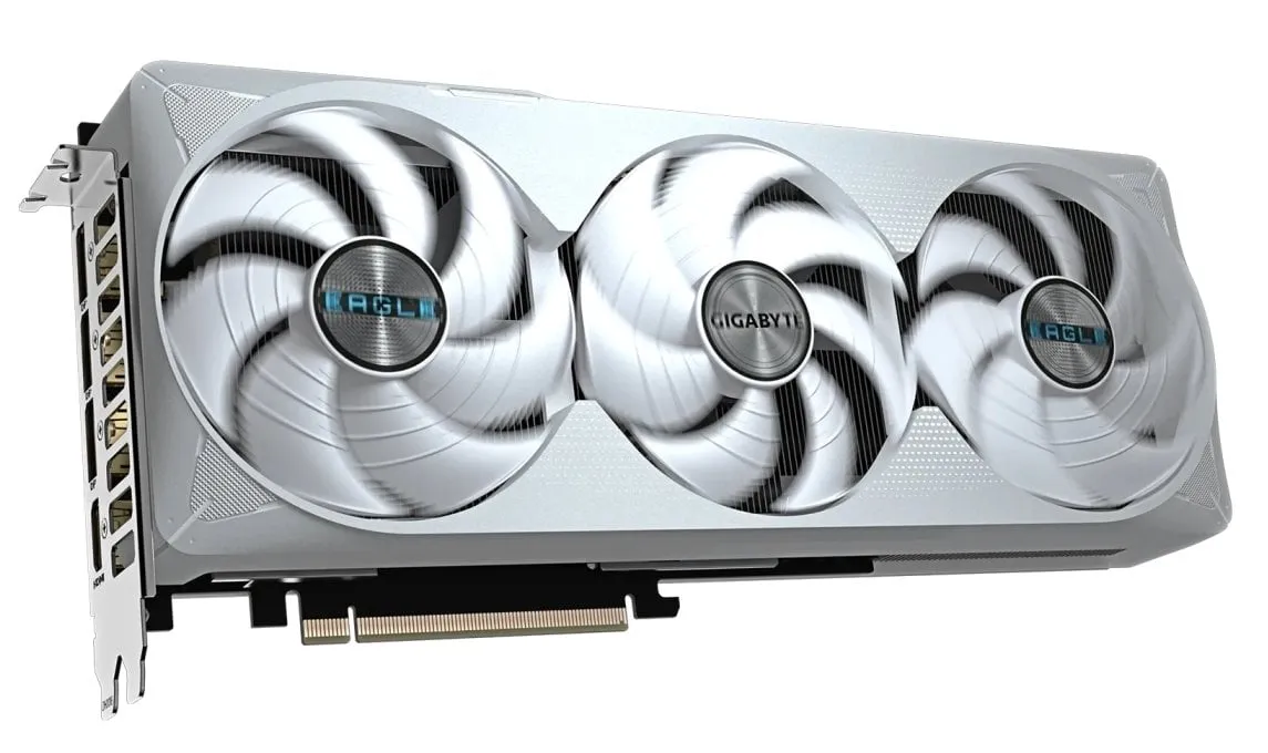 Відеокарта GF RTX 5070 Ti 16GB GDDR7 Eagle OC Ice Gigabyte (GV-N507TEAGLEOC ICE-16GD) - мініатюра 3