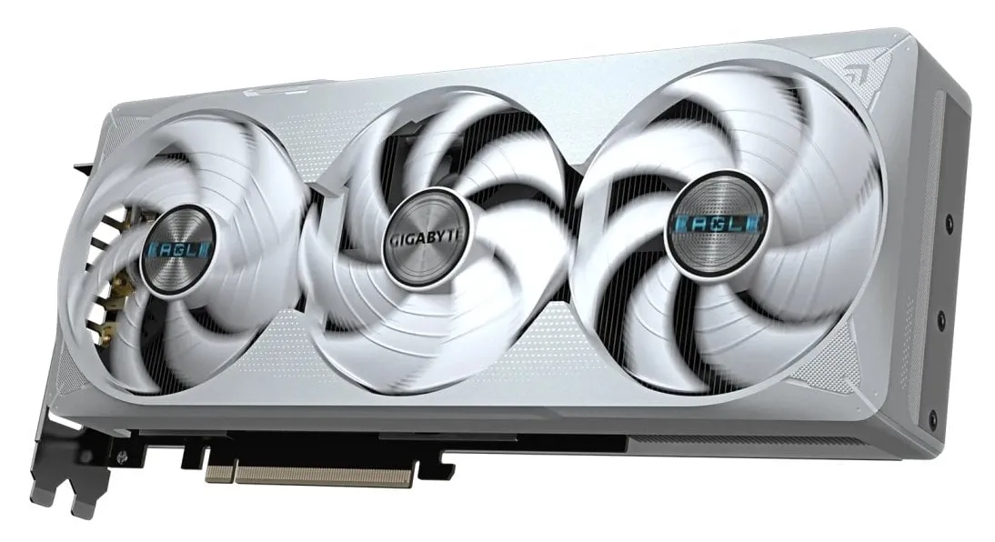 Відеокарта GF RTX 5070 Ti 16GB GDDR7 Eagle OC Ice Gigabyte (GV-N507TEAGLEOC ICE-16GD) - мініатюра 4
