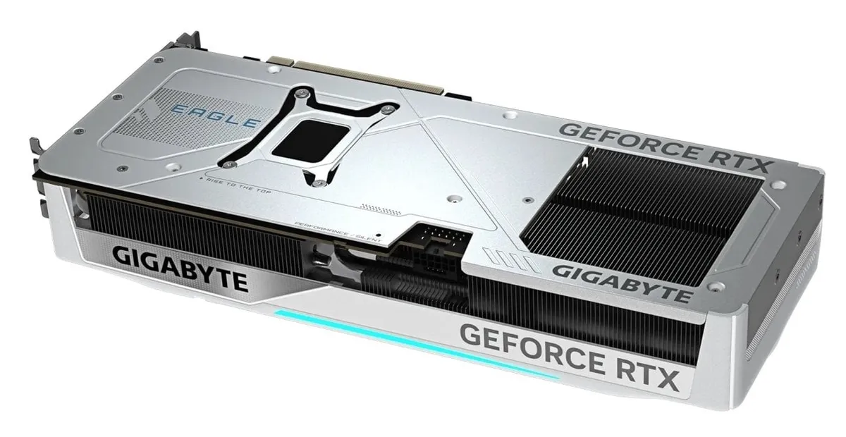 Відеокарта GF RTX 5070 Ti 16GB GDDR7 Eagle OC Ice Gigabyte (GV-N507TEAGLEOC ICE-16GD) - мініатюра 6