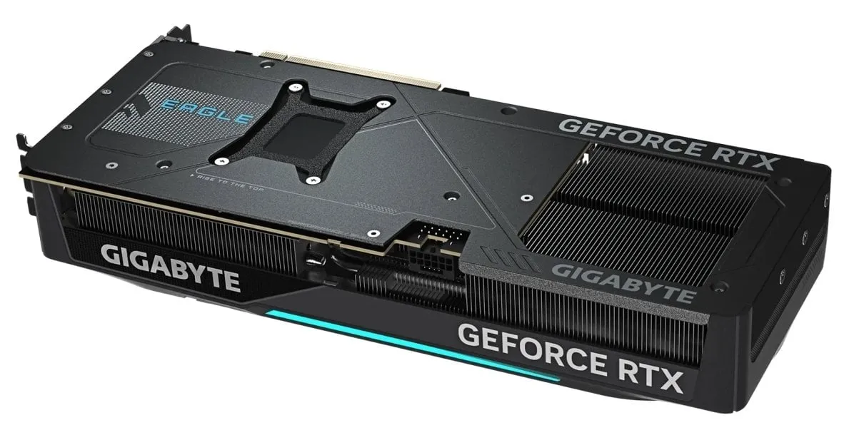 Відеокарта GF RTX 5070 Ti 16GB GDDR7 Eagle OC Gigabyte (GV-N507TEAGLE OC-16GD) - мініатюра 7