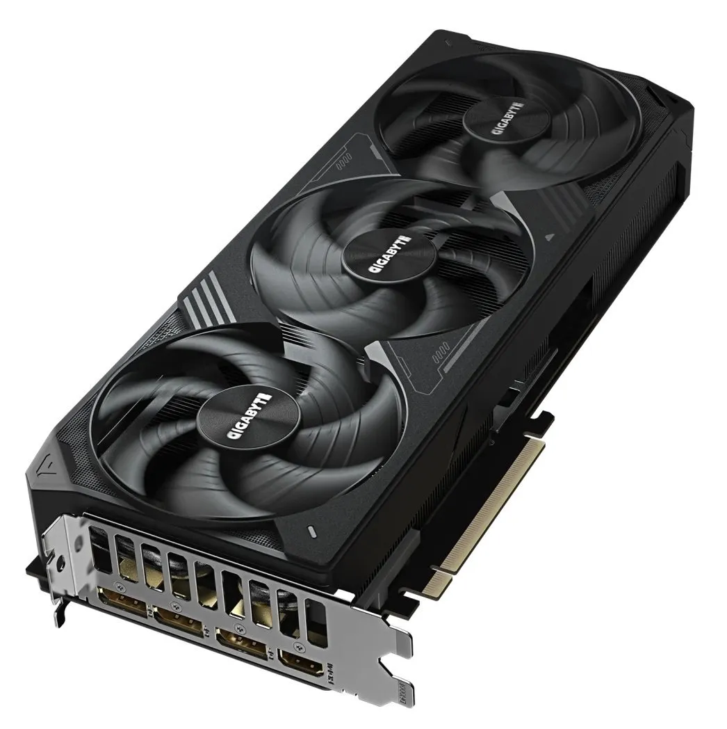 Відеокарта GF RTX 5070 Ti 16GB GDDR7 Windforce OC Gigabyte (GV-N507TWF3OC-16GD) - мініатюра 6